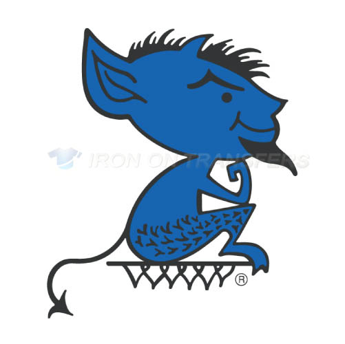 DePaul Blue Demons Logo T-shirts Iron On Transfers N4261 - Click Image to Close